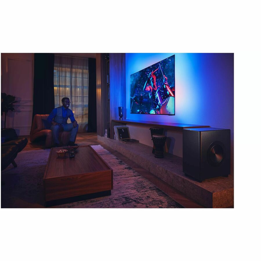 Philips Fidelio TAFW1 Subwoofer System - 210 W RMS - Black