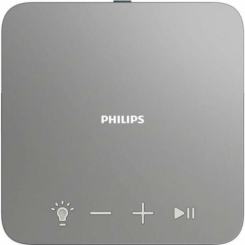 Philips TAW6205 1.0 Bluetooth Speaker System - 40 W RMS - Alexa, Google Assistant, Siri Supported - Gray