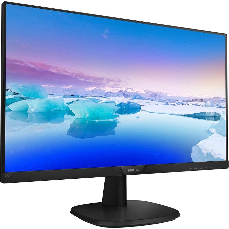 Philips V Line 243V7Qjab/27 Led Display 60.5 Cm (23.8") 1920 X 1080 Pixels Full Hd Black