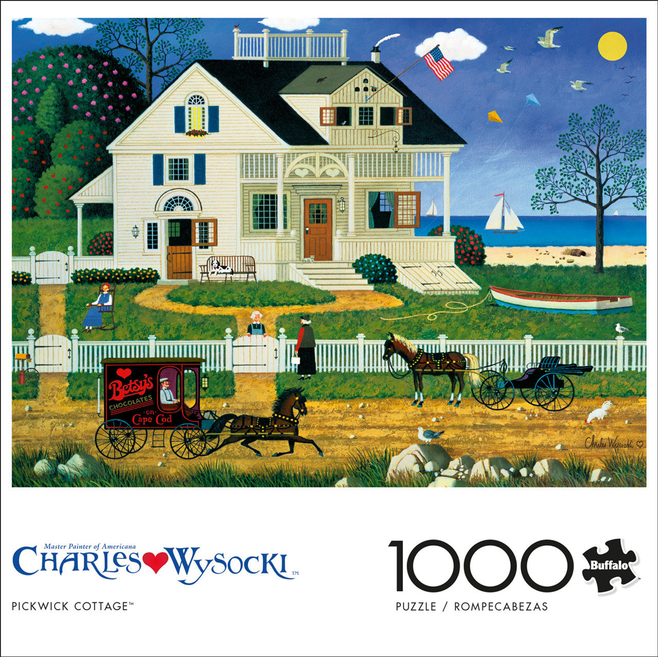 Pickwick Cottage 1000 Piece Puzzle