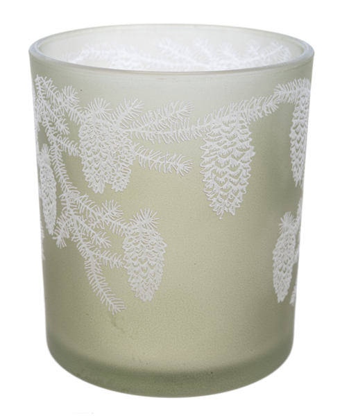 Pine & Acorn Tealight Holder -