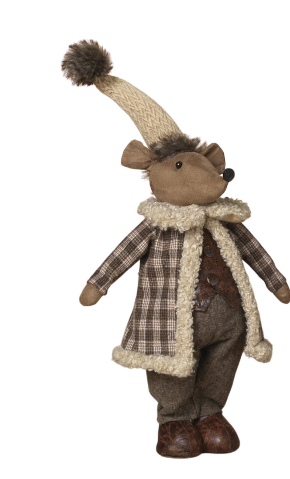Plaid Coat Mouse -