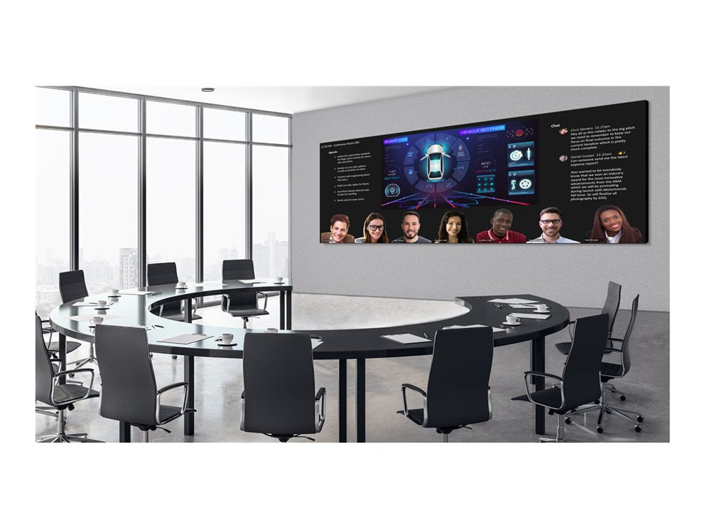 Planar UC Complete - LED video wall - Direct View LED - conference - 2880 x 1080 153 - HDR - TAA Compliant" 998-3242-00
