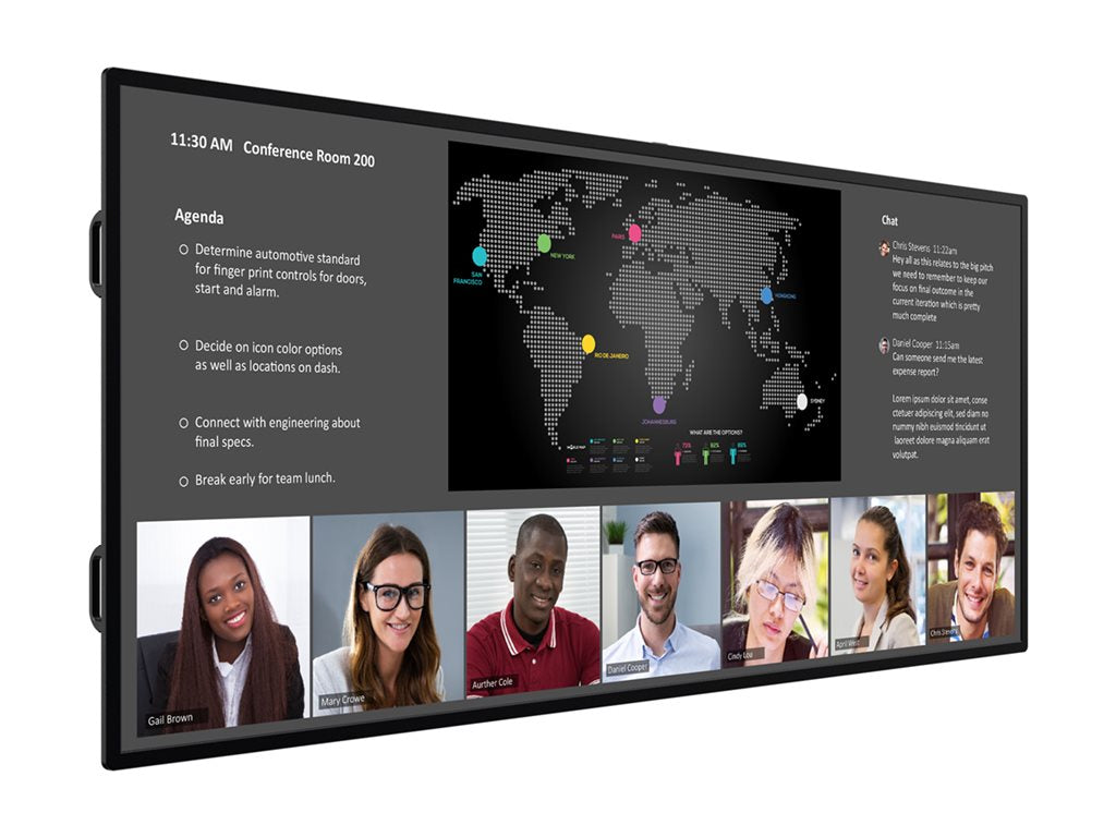 Planar URW105 - 105 Diagonal Class UltraRes W Series LED-backlit LCD display - digital signage - 5K UHD (2160p) 5120 x 2160 - 998-3424-01