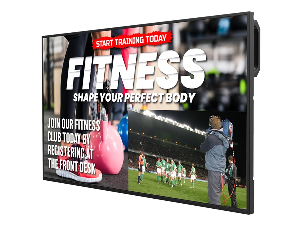 Planar UltraRes P Series URP55 - 55 Diagonal Class LED-backlit LCD display - digital signage - 4K UHD (2160p) 3840 x 2160 - edge-lit 998-2889-00