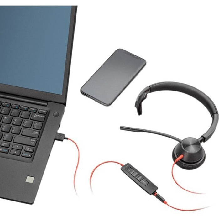 Plantronics Blackwire 3315 USB-A Headset 213936-101