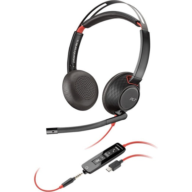 Plantronics Blackwire 5200 Series Usb Headset 207586-01