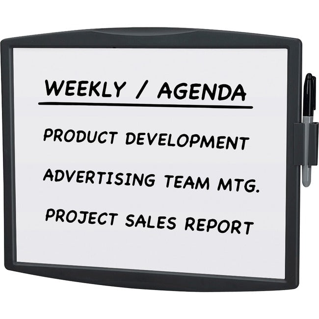 Plastic Pa Dry Erase Board - Dark Graphi