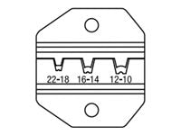 Platinum Tools - Crimping die - no handle 17058C