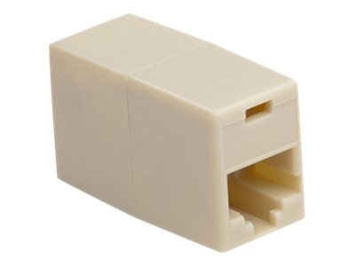 Platinum Tools In-Line - Network coupler - RJ-45 (F) - light almond 106211C