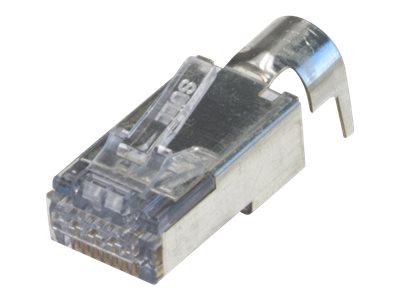 Platinum Tools ezEX44 - Network connector - TAA Compliant - RJ-45 (M) - shielded - CAT 6 - solid, stranded - (qty per pack: 50) 202051J