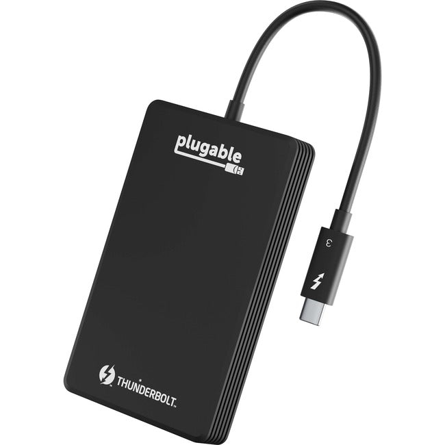 Plugable 2TB Thunderbolt 3 External SSD NVMe Drive TBT3-NVME2TB