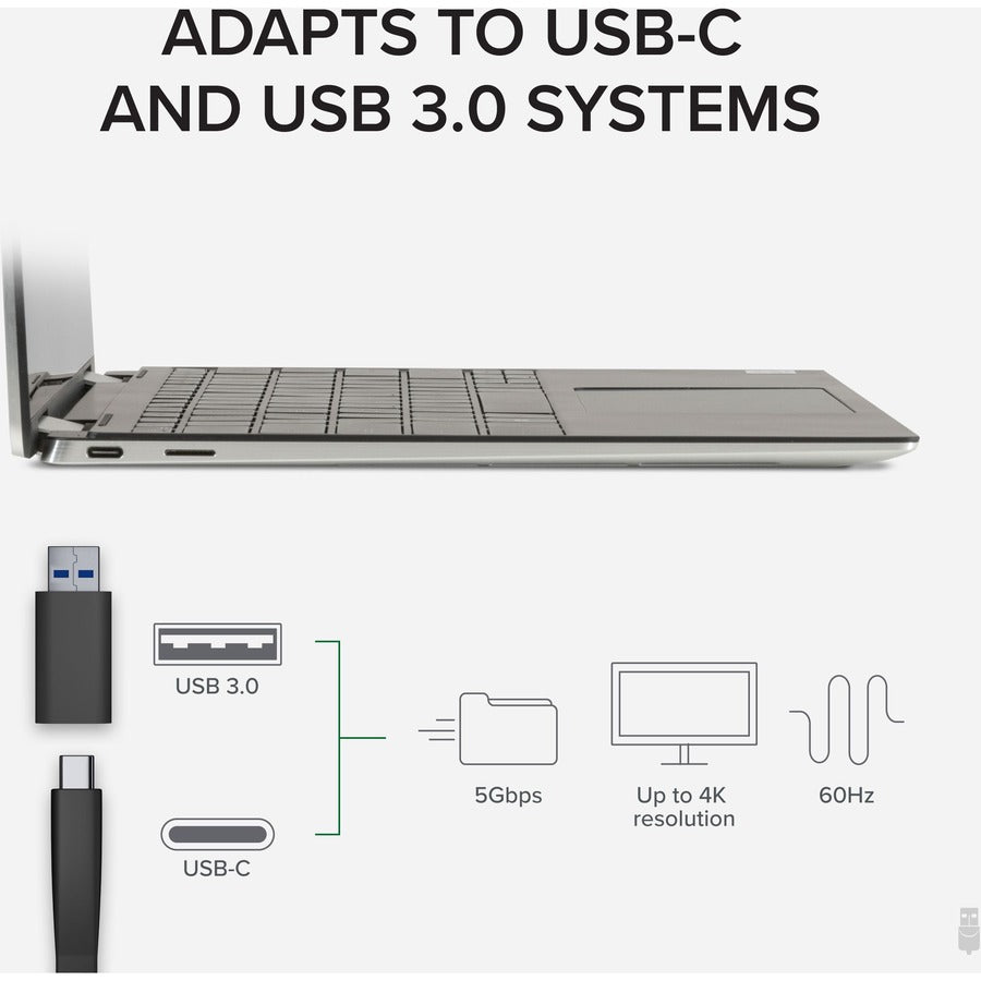 Plugable 4K DisplayPort and HDMI Dual Monitor Adapter for USB 3.0 and USB-C USBC-6950U