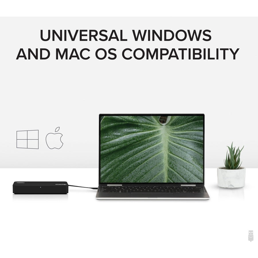 Plugable 4K DisplayPort and HDMI Dual Monitor Adapter for USB 3.0 and USB-C USBC-6950U