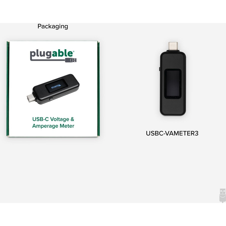 Plugable Electric Voltage Measuring Device