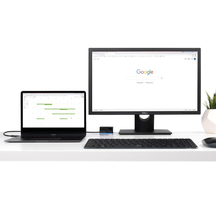 Plugable USB C Cube - Mini Docking Station, Compatible with Thunderbolt 3 Ports and Specific USB-C Systems UD-CUBE