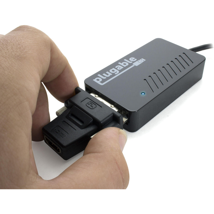 Plugable Usb 3.0 To Dvi/Vga/Hdmi Video Graphics Adapter For