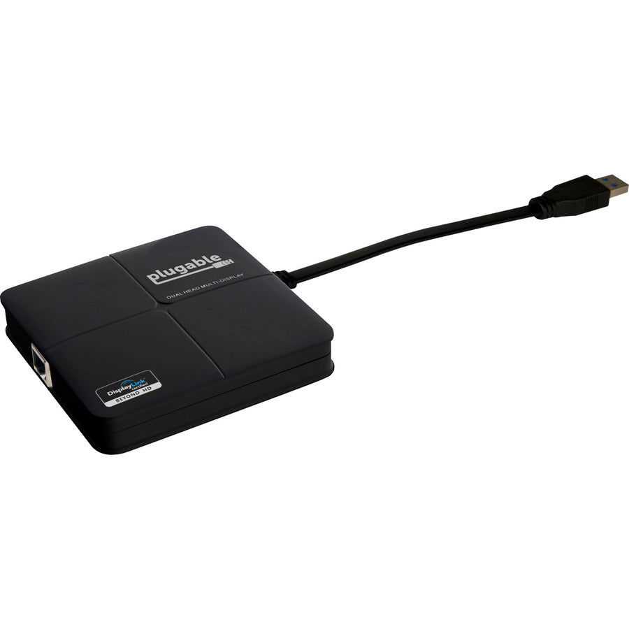 Plugable Usb 3.0 Universal Mini Laptop Docking Station For Windows And Mac