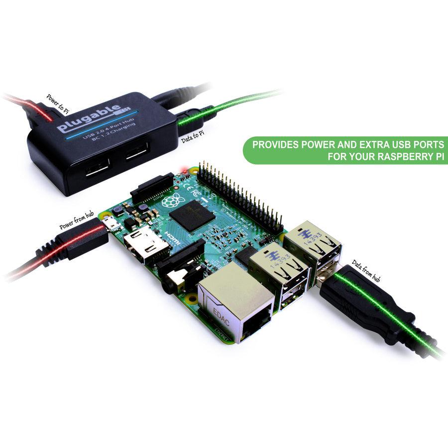 Plugable Usb2-Hub4Bc Usb 2.0,4-Port High-Speed Hub