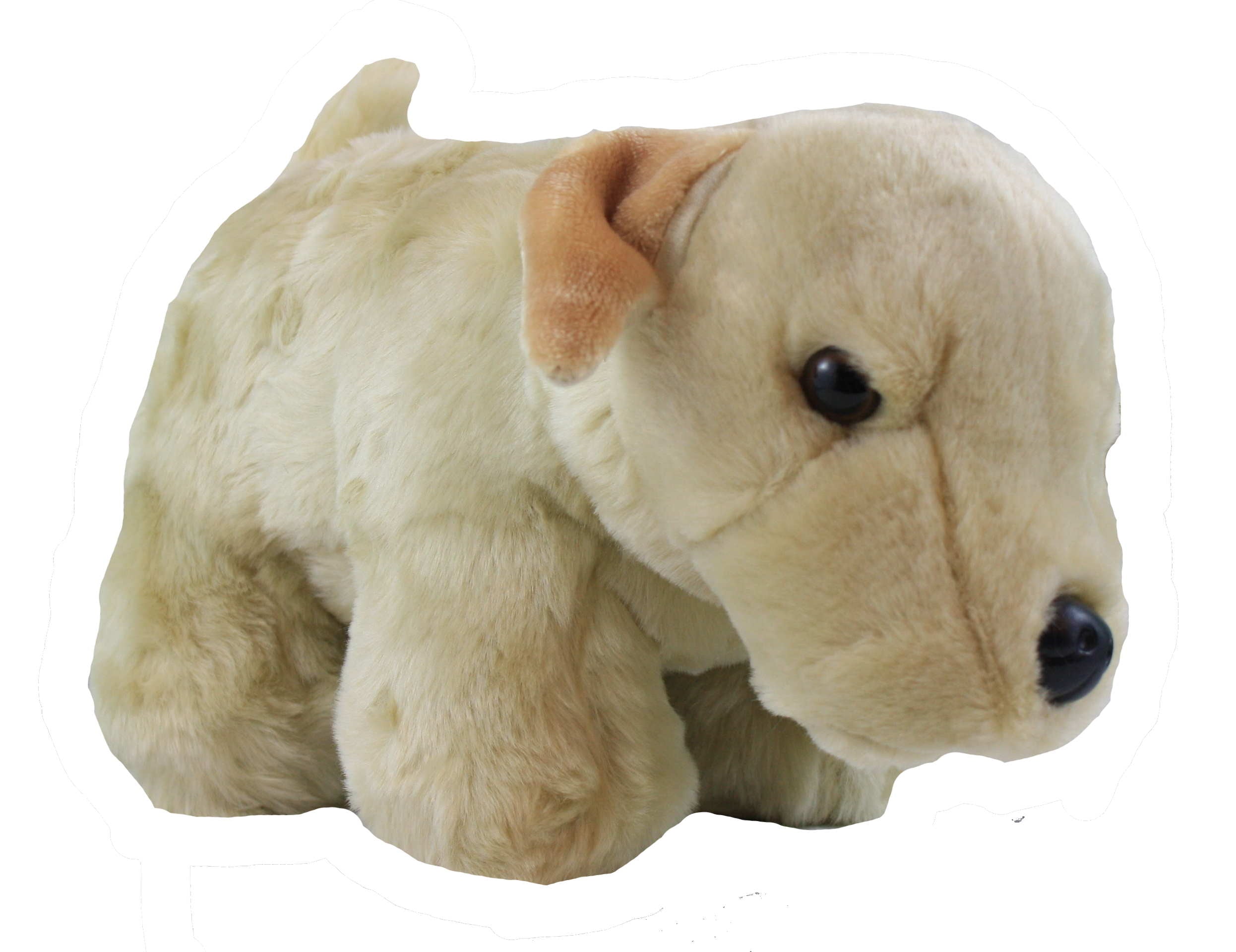 Plush Coin Bank - Yellow Lab