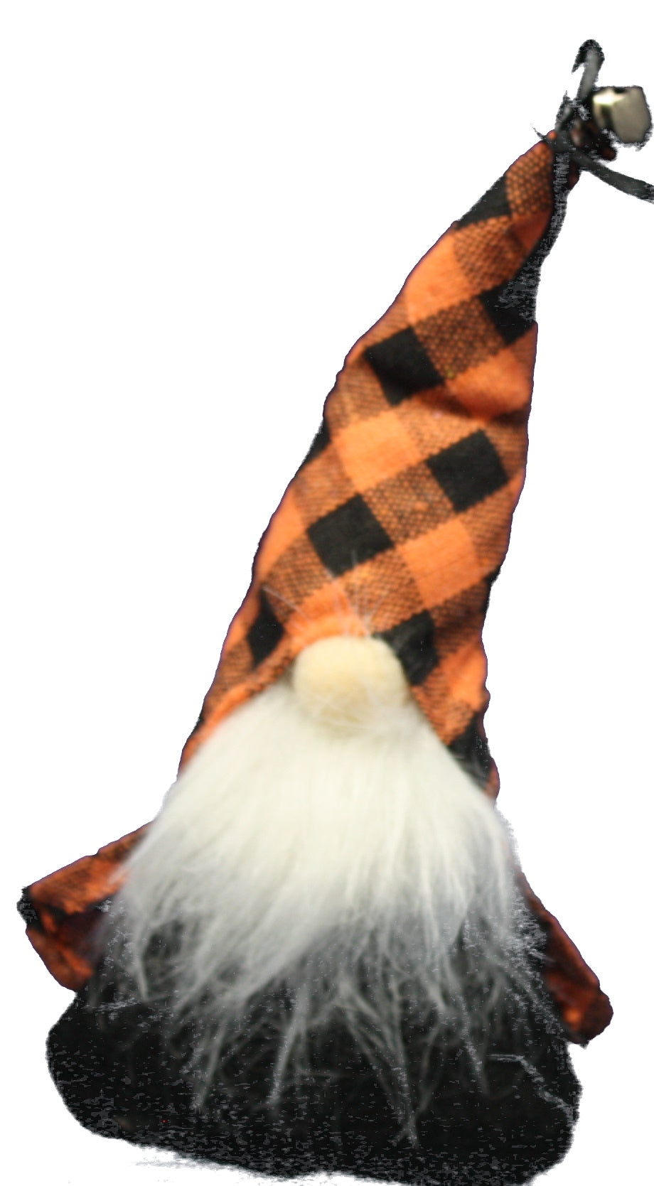 Plush Halloween Gnome Ornament -