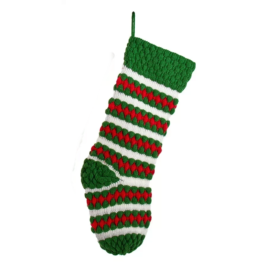 Plush Knit 20 Inch Stocking -