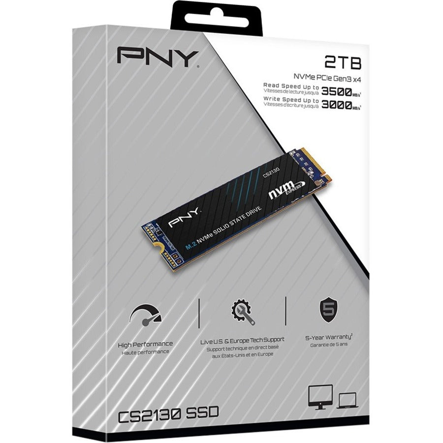 Pny Cs2130 M.2 2000 Gb Pci Express 3.0 3D Nand Nvme