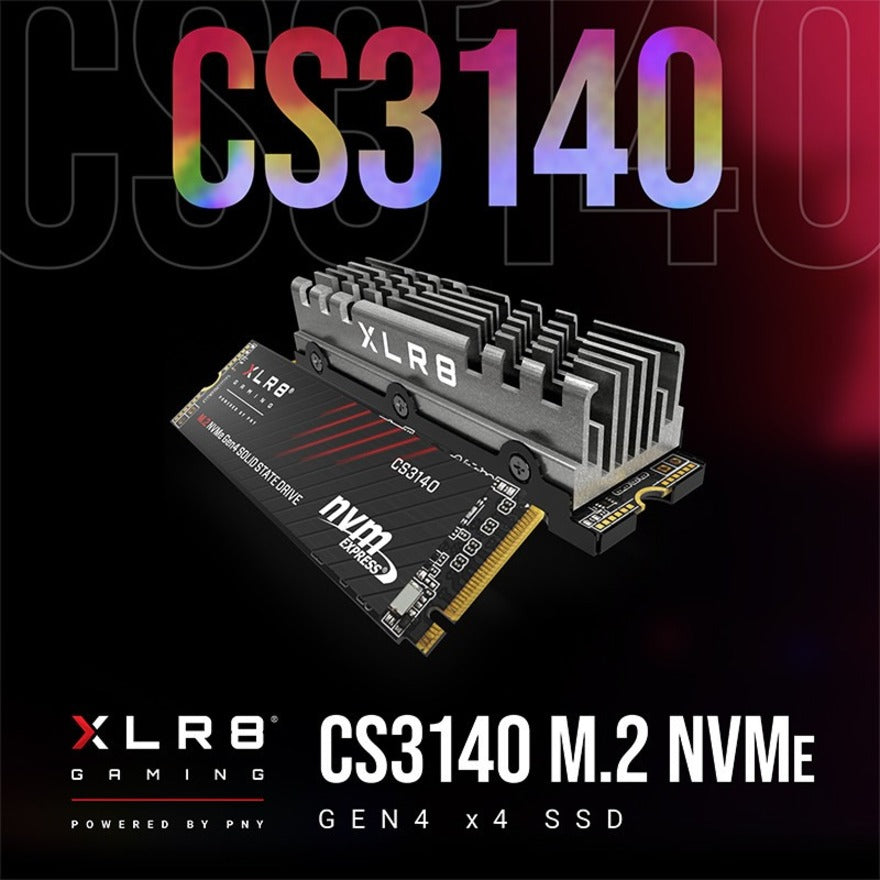 Pny Xlr8 Cs3140 M.2 1000 Gb Pci Express 4.0 3D Nand Nvme