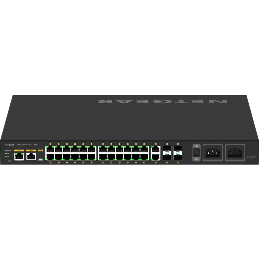 PoE++ Managed Switch 24-Port - Netgear M4250 GSM4230UP | TeciSoft GSM4230UP-100NAS