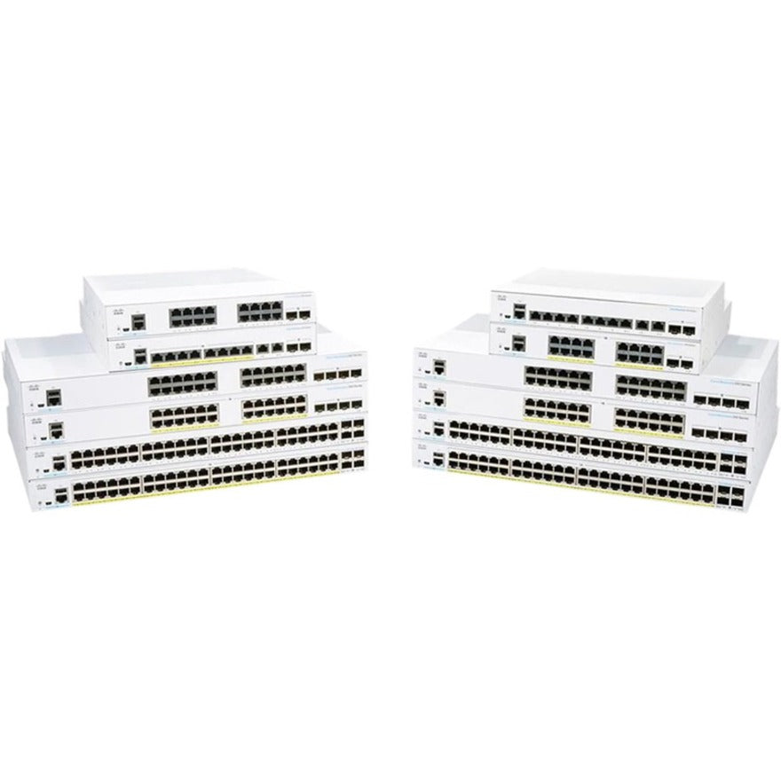 PoE Switch 24 Port - Cisco Business 350 Managed Gigabit Ethernet | CBS350-24FP-4X CBS350-24FP-4X-BR