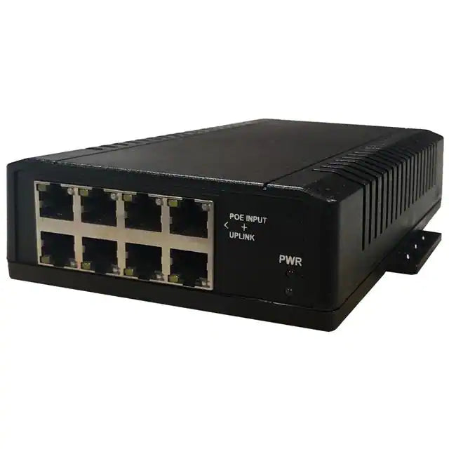 PoE Switch 8 Port - Tycon TP-SW8-D 802.3at Industrial Network Switch | Tycon