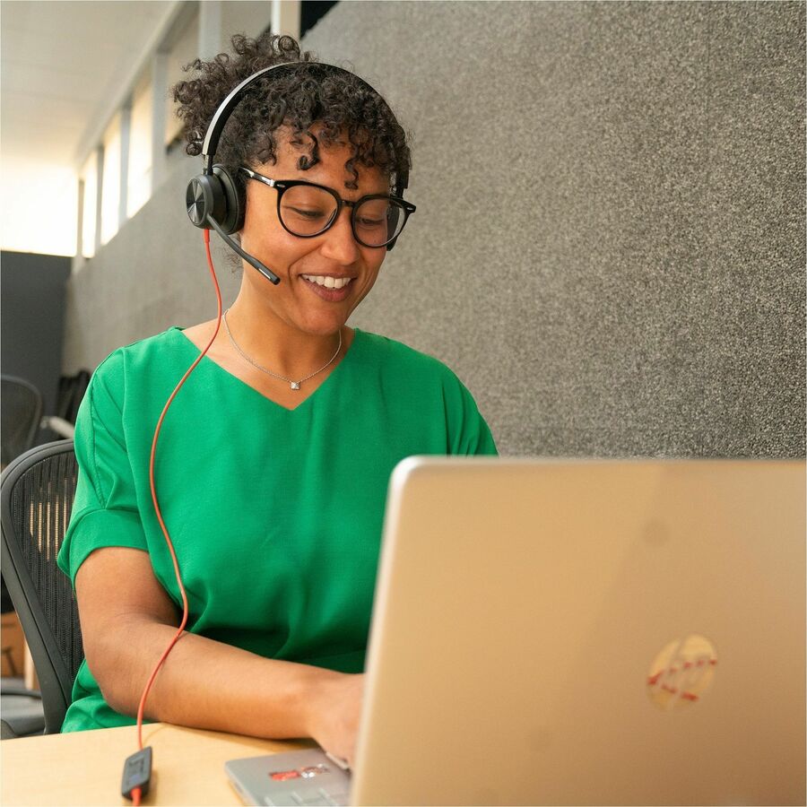 Poly Blackwire 8225 Microsoft Teams Certified USB-C Headset - Stereo - USB Type C - Wired