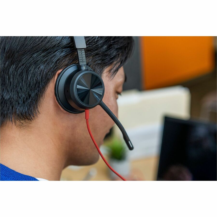 Poly Blackwire 8225 Microsoft Teams Certified USB-C Headset - Stereo - USB Type C - Wired