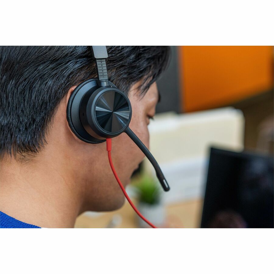 Poly Blackwire 8225 Microsoft Teams Certified USB-C Headset - Stereo - USB Type C - Wired