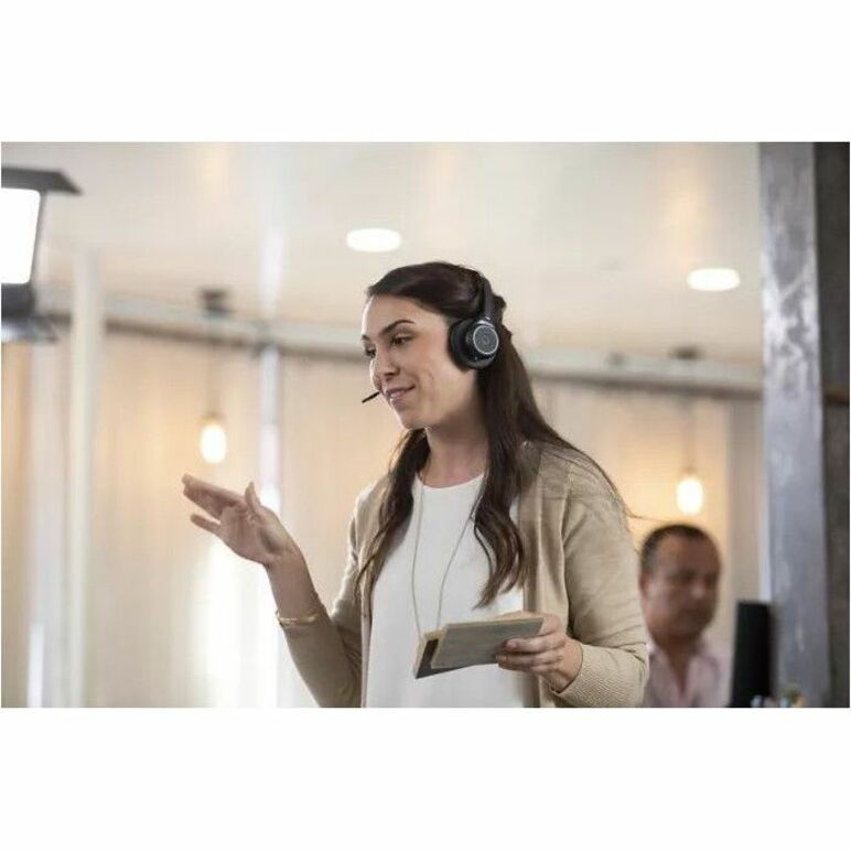 Poly Bluetooth Office Headset - Siri Google Assistant - Stereo - USB Type C - Wired/Wirele
