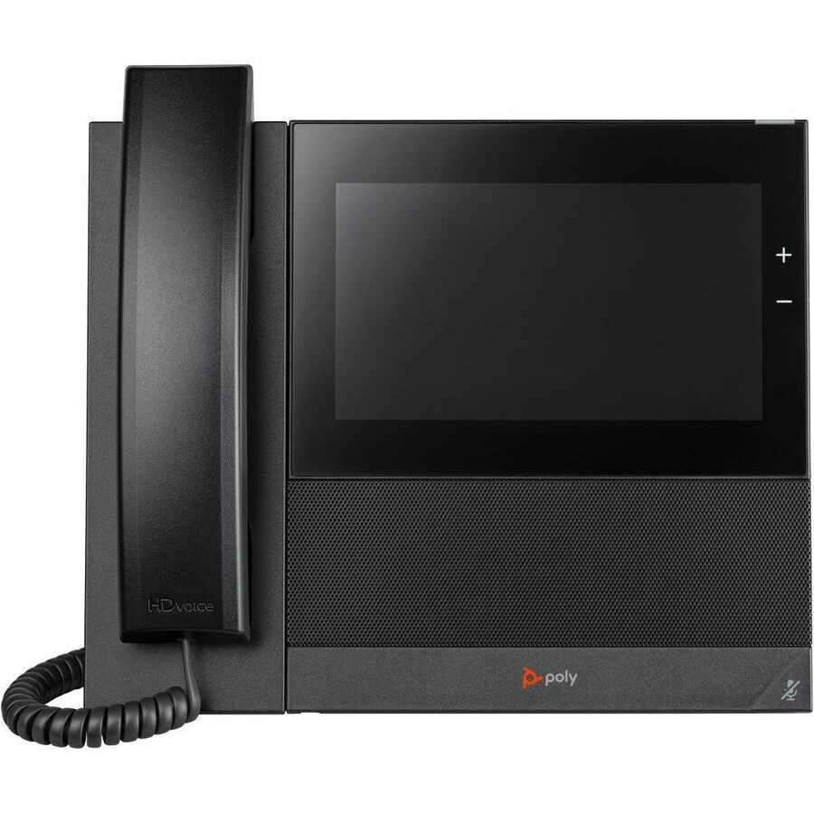 Poly CCX 600 IP Phone - Corded - Corded/Cordless - Wi-Fi, Bluetooth - Desktop - Black -