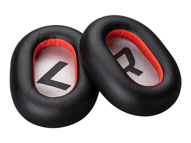 Poly Ear Cushion - 2 / Pack - Black - Leatherette