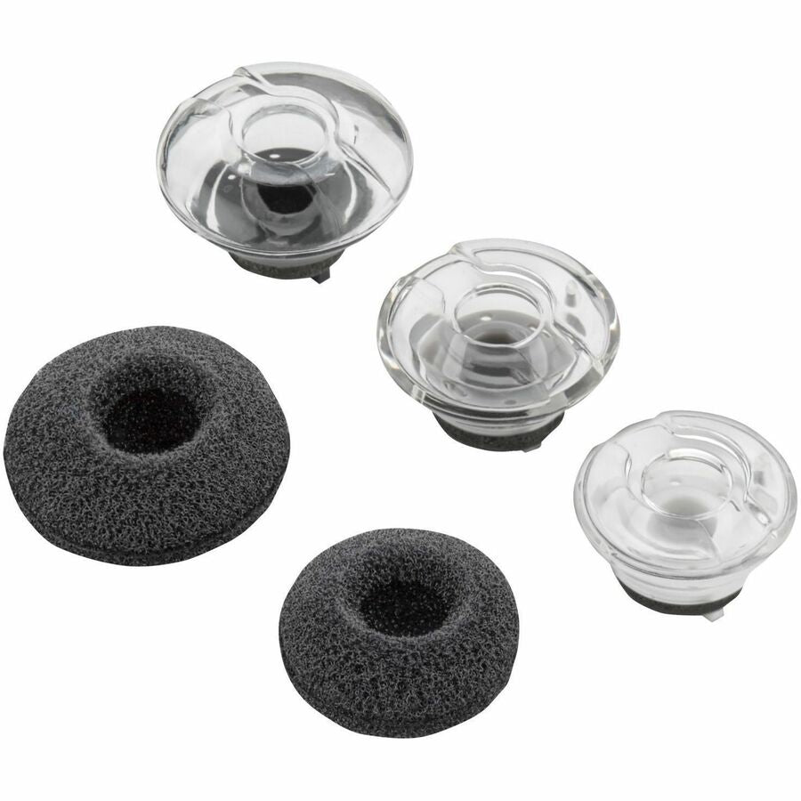 Poly Ear Tip - 3 / Pack - Black - Foam - Small