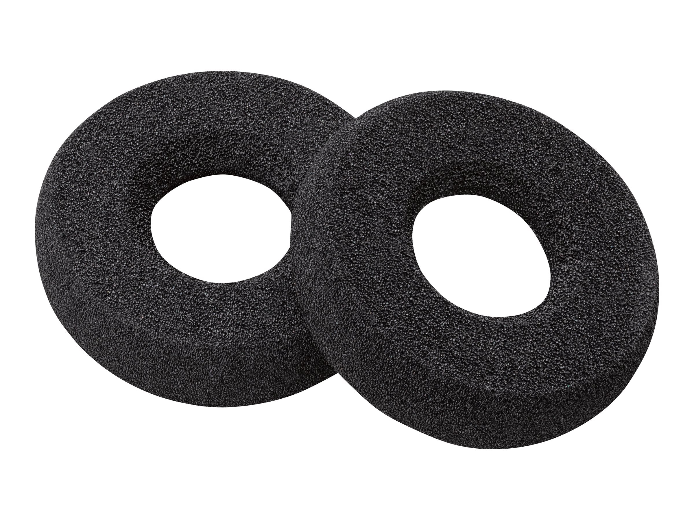Poly - Ear cushion for wireless headset - leatherette (pack of 2) 783Q8AA