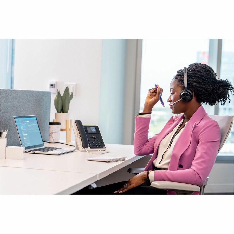 Poly Edge E220 IP Phone - Corded - Corded/Cordless - Bluetooth - Desktop, Wall Mountable