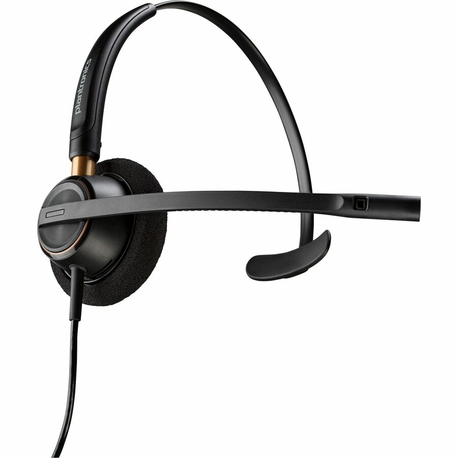 Poly EncorePro 510 with Quick Disconnect Monoaural Headset TAA - Mono - Mini-phone