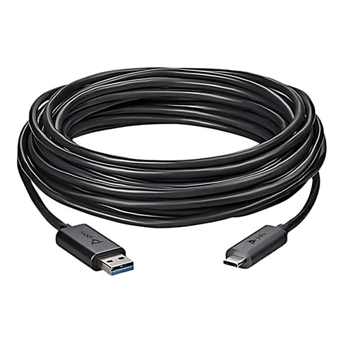 Poly Fiber Optic Data Transfer Cable - 32.81 ft Fiber Optic Data Transfer Cable for USB
