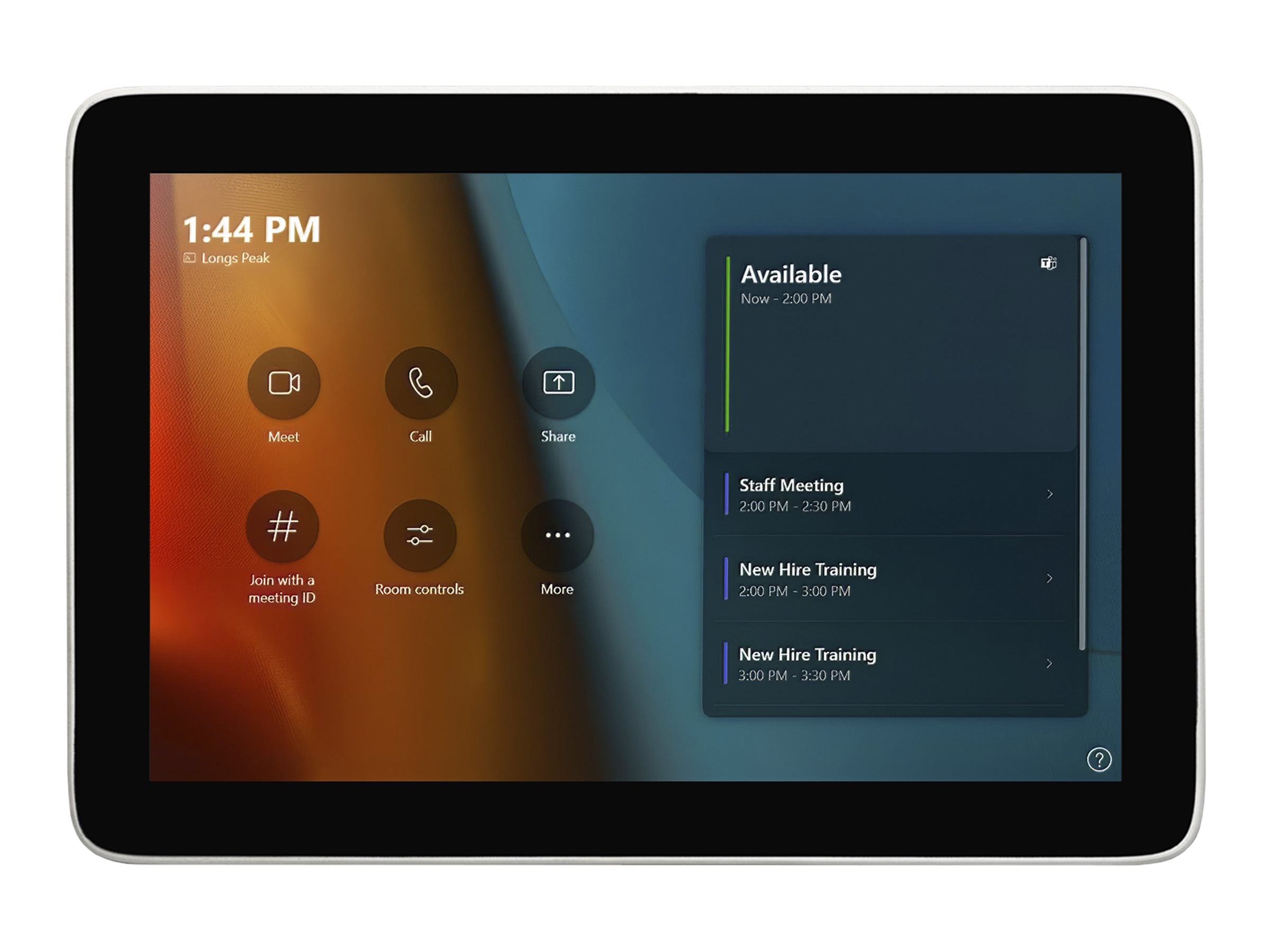 Poly GC8 - Video conference system remote control - display - LCD - IPS - 8 - cable - white - for Poly GC8" 875J6AA