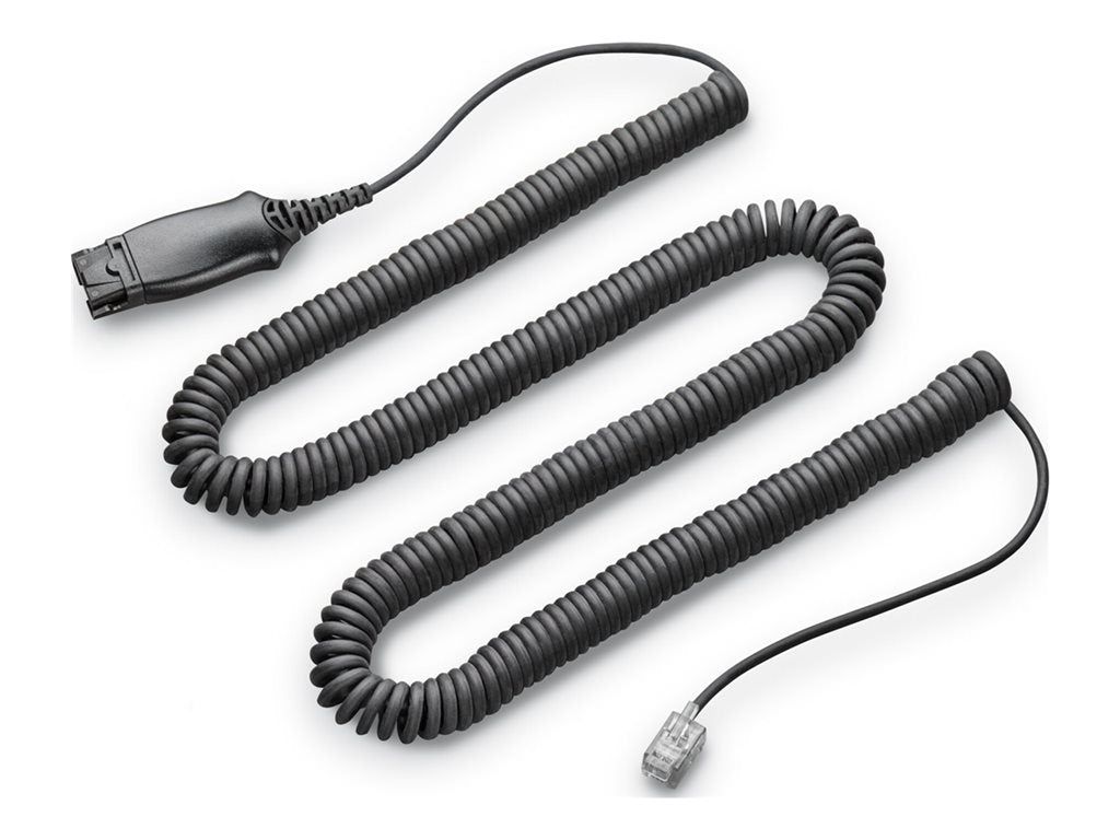 Poly - Headset cable - 3.5mm audio jack to 3.5mm audio jack - Electronic Hook Switch (EHS) - for Poly Savi 85R17AA