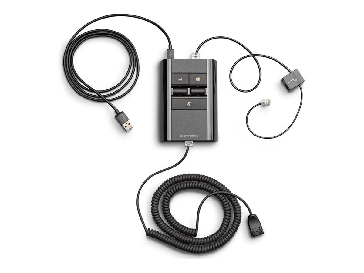 Poly MDA524 QD - Handset/computer/headset switch for headset, desk phone - QD, USB-A - for Poly EncorePro 500 USB; 700 USB 8L544AA