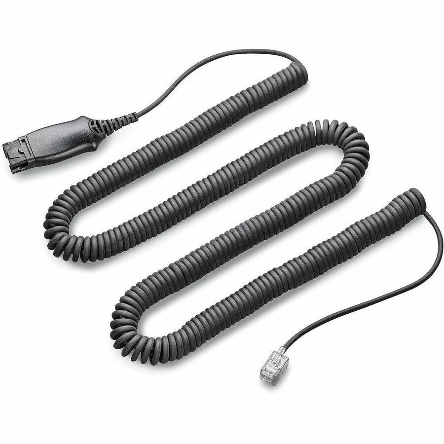 Poly Phone Cable - Phone Cable for Telephone, Phone, Headset - 1 Pack