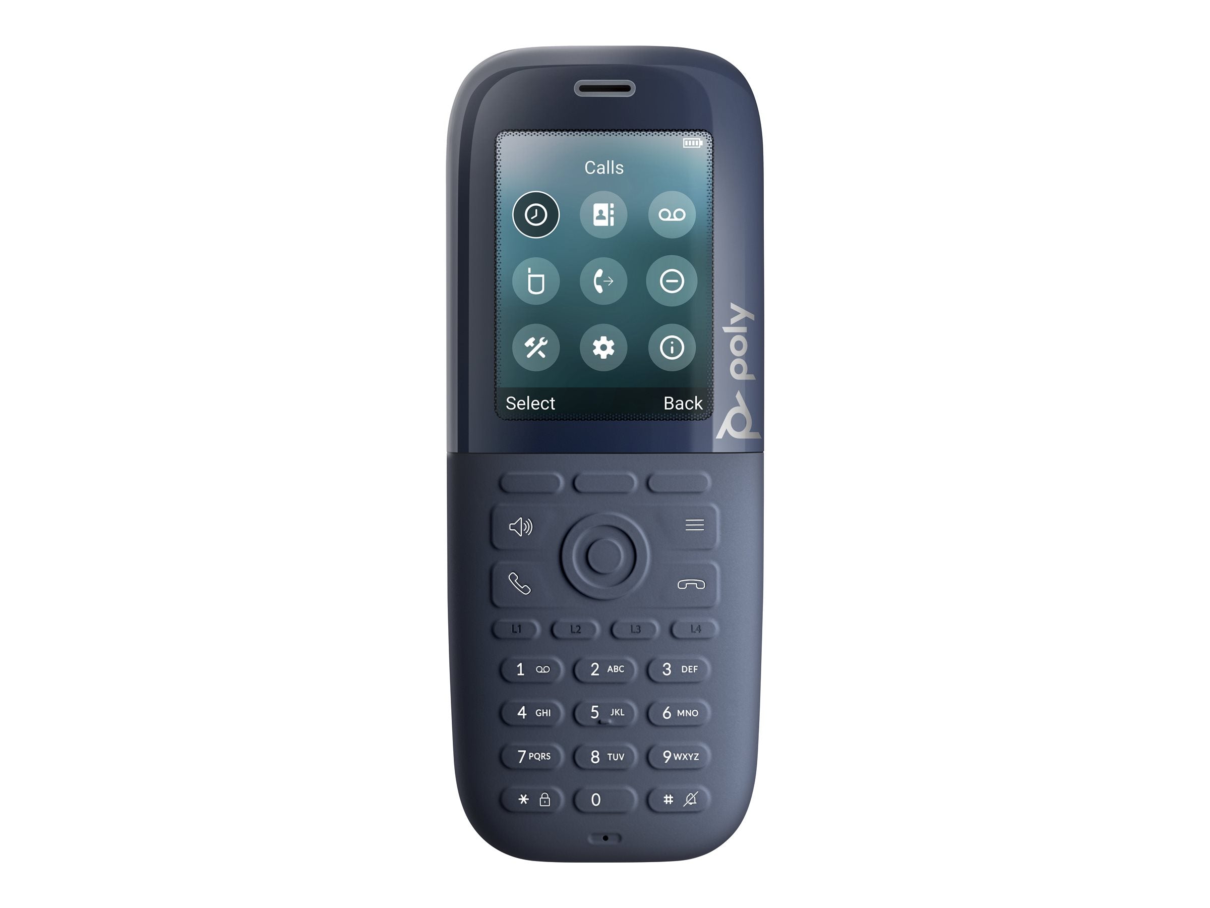 Poly Rove B2 Base Station and 30 Phone Handset Kit - Cordless phone with caller ID/call waiting - DECT - 3-way call capability 84H81AA#ABA