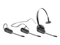 Poly SAVI 8200 UC 8245 Headset - Mono Stereo - USB Type A - Wireless - DECT - 449.5 ft - 3