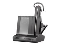 Poly SAVI 8200 UC 8245 Headset - Mono Stereo - USB Type A - Wireless - DECT - 449.5 ft - 3