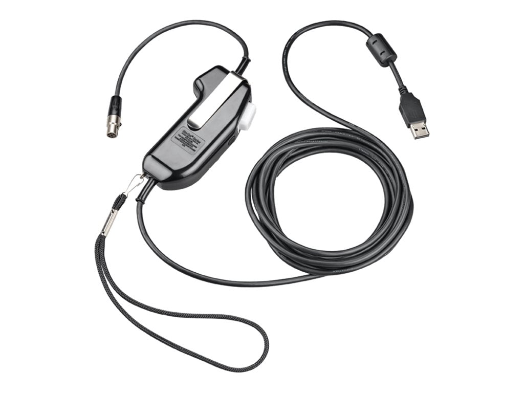 Poly SHS 2371-11 - PTT (push-to-talk) headset adapter - USB, stereo, no serial - TAA Compliant 8K718AA#AC3